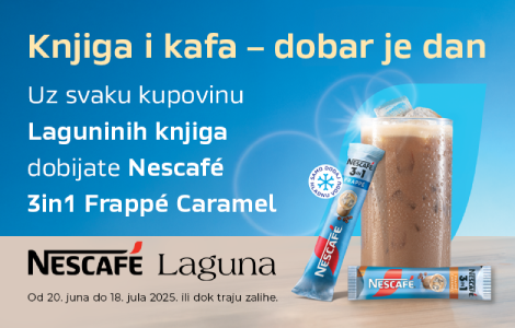 akcija knjiga i kafa dobar je dan od 20 juna do 18 jula 2025  laguna knjige