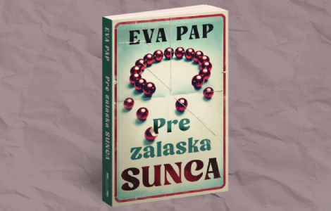 eva pap predstavila roman pre zalaska sunca gledaocima rtv a video  laguna knjige