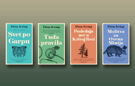 delfi kutak je pročitao romane džona irvinga laguna knjige