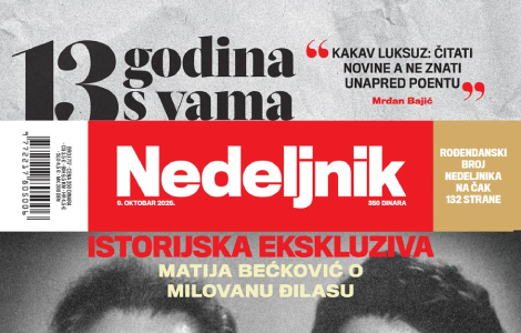 novi, rođendanski broj nedeljnika u knjižarama delfi laguna knjige