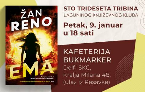 roman čuvenog glumca žana renoa tema 130 laguninog književnog kluba o emi govori zoran janković laguna knjige