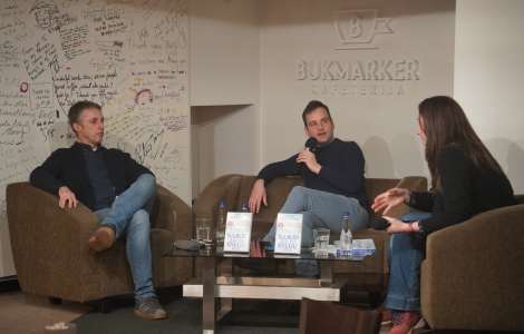 kroz snežne tragove i ljudsku privrženost predstavljen roman narod što po snegu seje  laguna knjige