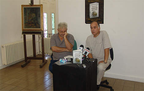 u galeriji risim u čačku predstavljen je novi roman vladana matijevića susret pod neobičnim okolnostima  laguna knjige